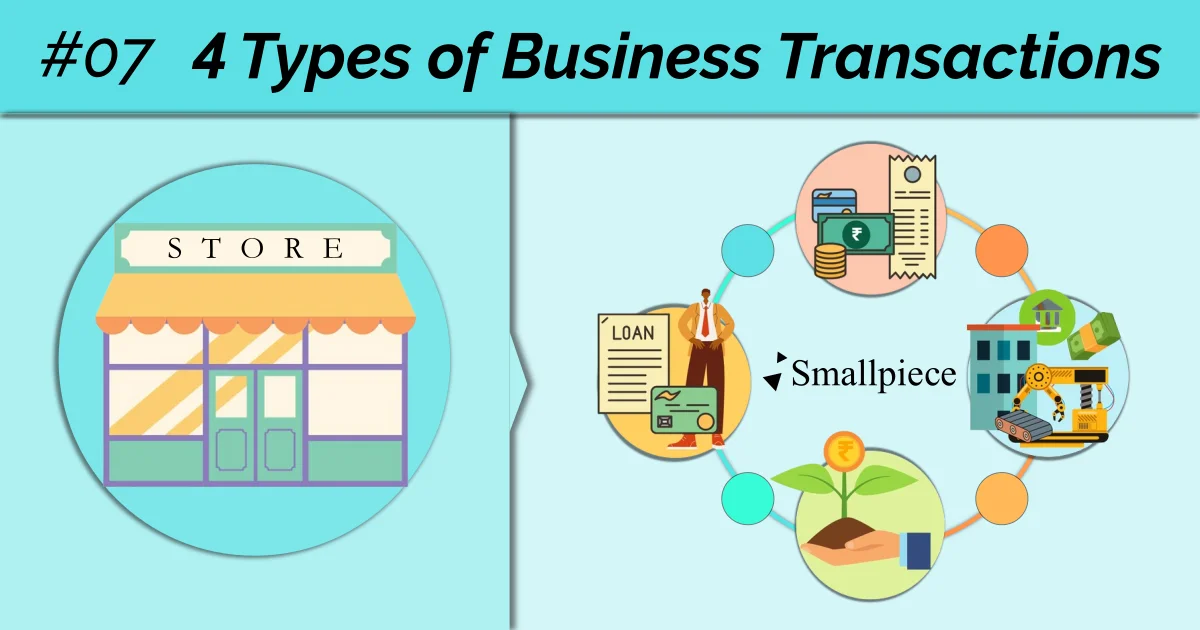 Snippet #07 The 4 Types of Transactions in a Business